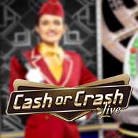 Cash or Crash slot icon by Evolution, available at Captain Cooks